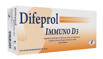 DIFEPROL IMMUNO D3 12 FLACONCINI DA 10 ML - doctorpill.it