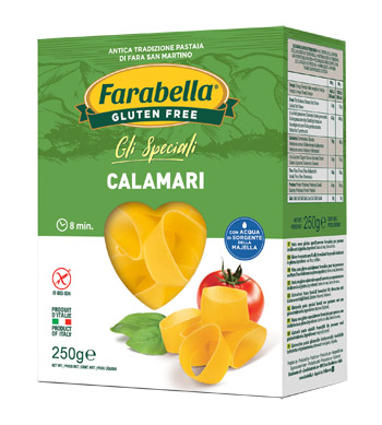 FARABELLA CALAMARI SENZA GLUTINE 250 G - doctorpill.it