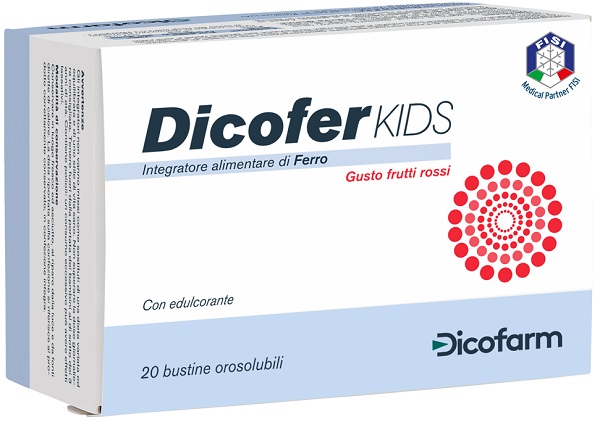 DICOFER KIDS 20 BUSTINE OROSOLUBILI - doctorpill.it