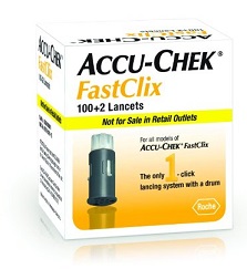 LANCETTE PUNGIDITO ACCU-CHEK FASTCLIX 100 + 2 PEZZI - doctorpill.it