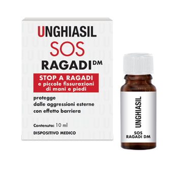 UNGHIASIL SOS RAGADI FLACONE 10 ML CON PENNELLINO E 9 CEROTTI COPRIVERRUCA - doctorpill.it