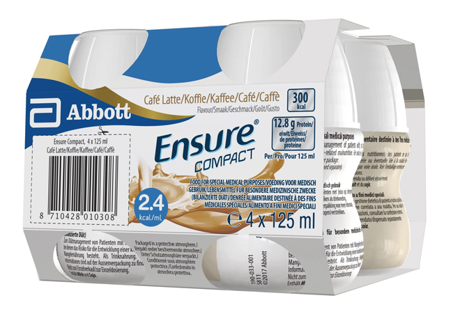 ENSURE COMPACT CAFFE 4 BOTTIGLIE DA 125 ML - doctorpill.it