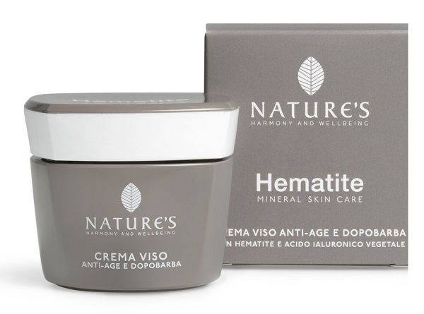NATURE'S HEMATITE CREMA VISO ANTIAGE DOPOBARBA 50 ML - doctorpill.it