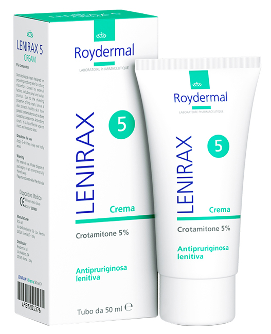 LENIRAX 5 CREMA DERMATOLOGICA CROTAMITONE 5% 50 ML - doctorpill.it