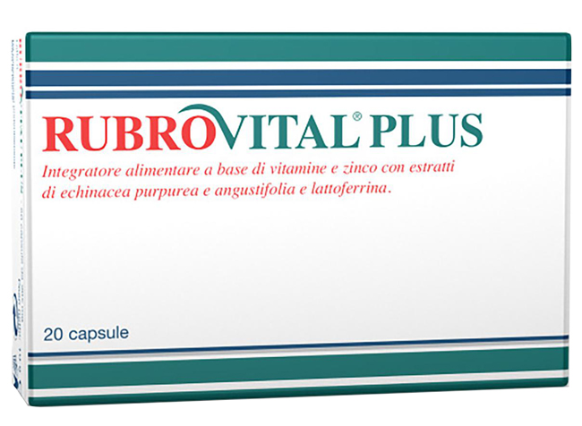 RUBROVITAL PLUS 20 CAPSULE - doctorpill.it