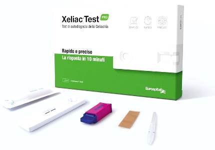 XELIAC TEST PRO DETERMINAZIONE ANTICORPI IGA E IGG ASSOCIATI ALLA MALATTIA CELIACA 1 PEZZO - doctorpill.it