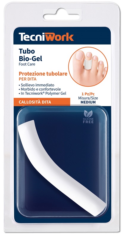 BIOGEL FASCETTA TUBOLARE GEL DITA PIEDI MEDIUM 1 PEZZO - doctorpill.it