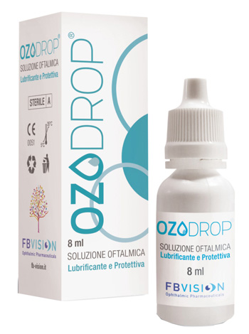 OZODROP LIPOZONEYE SOLUZIONE OFTALMICA BASE DI OLIO OZONIZZATO IN FOSFOLIPIDI 8 ML - doctorpill.it