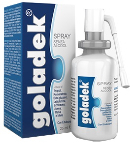 GOLADEK SPRAY NO ALCOOL 25 ML - doctorpill.it