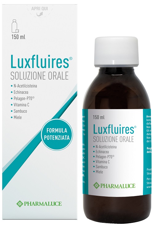 LUXFLUIRES SOLUZIONE ORALE 150 ML - doctorpill.it