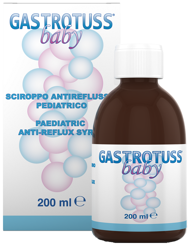 BABY SCIROPPO ANTIREFLUSSO GASTROTUSS 200 ML - doctorpill.it