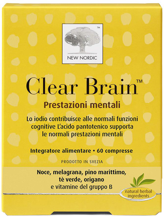 CLEAR BRAIN 60 COMPRESSE - doctorpill.it