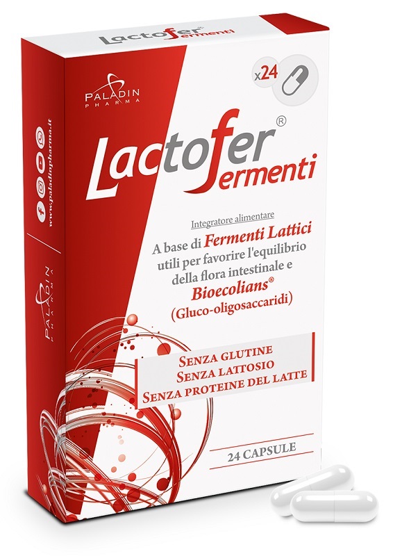 LACTOFER FERMENTI 24 CAPSULE - doctorpill.it