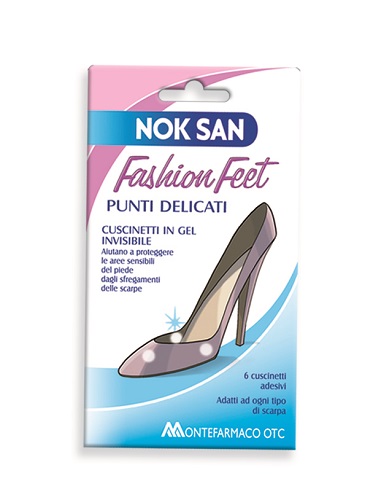 NOK SAN FASHION FEET PUNTI DELICATI 6 PEZZI - doctorpill.it