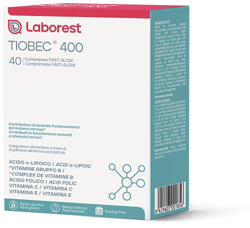 TIOBEC 400 40 COMPRESSE FAST-SLOW DA 1,28 G - doctorpill.it