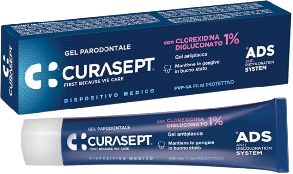 CURASEPT ADS GEL PARODONTALE CLOREXIDINA DIGLUCONATO 1% 30 ML - doctorpill.it