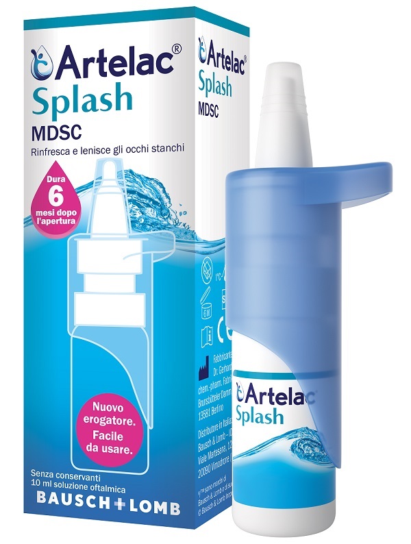 ARTELAC SPLASH MULTIDOSE GOCCE OCULARI FLACONE 10 ML - doctorpill.it
