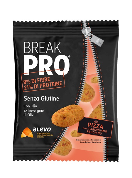 ALEVO BREAK PRO SALATINO PIZZA CON PARMIGIANO REGGIANO 30 G - doctorpill.it