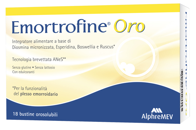 EMORTROFINE ORO 18 BUSTINE DA 3 G - doctorpill.it