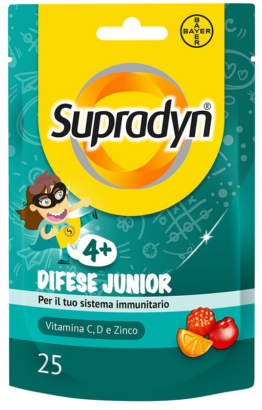 SUPRADYN DIFESE JUNIOR 25 CARAMELLE GOMMOSE - doctorpill.it