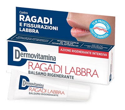 DERMOVITAMINA RAGADI LABBRA BALSAMO RIGENERANTE 8 ML - doctorpill.it