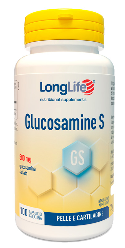 LONGLIFE GLUCOSAMINE S 100 CAPSULE DI GELATINA - doctorpill.it