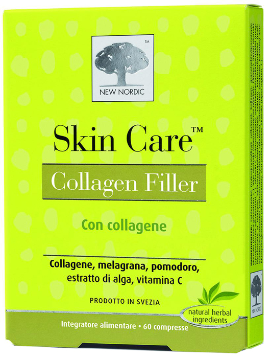 SKIN CARE COLLAGEN FILLER 60 COMPRESSE - doctorpill.it