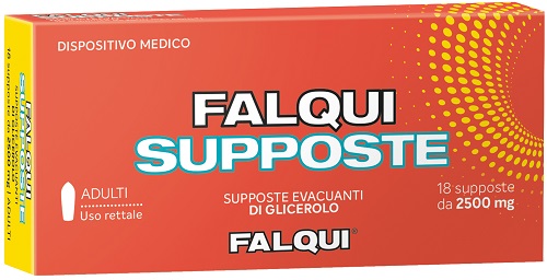 SUPPOSTE FALQUI 18 SUPPOSTE CON GLICERINA 2500MG ADULTI - doctorpill.it