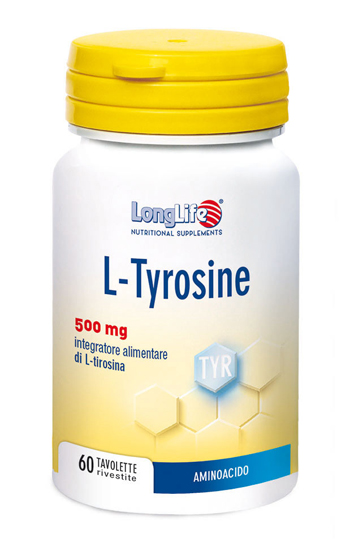 LONGLIFE L-TYROSINE 60 TAVOLETTE RIVESTITE DA 1,2 G - doctorpill.it