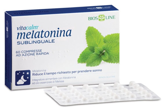 VITACALM MELATONINA 120 COMPRESSE SUBLINGUALI - doctorpill.it