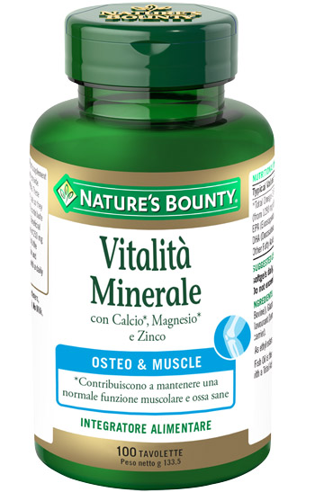 VITALITA' MINERALE 100 TAVOLETTE 133,50 G - doctorpill.it