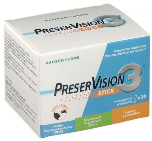 PRESERVISION 3 30 STICK OROSOLUBILI DA 2 G - doctorpill.it