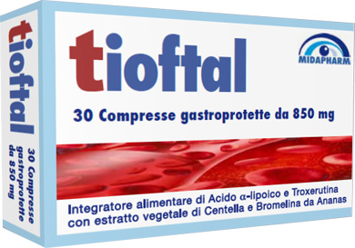 TIOFTAL 30 COMPRESSE GASTROPROTETTE - doctorpill.it
