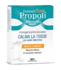 GOLASEPT TUSS PROPOLI CPR TOSSE DISPOSITIVO MEDICO COMPRESSE MASTICABILI ALLA PROPOLI IN ASTUCCIO - doctorpill.it