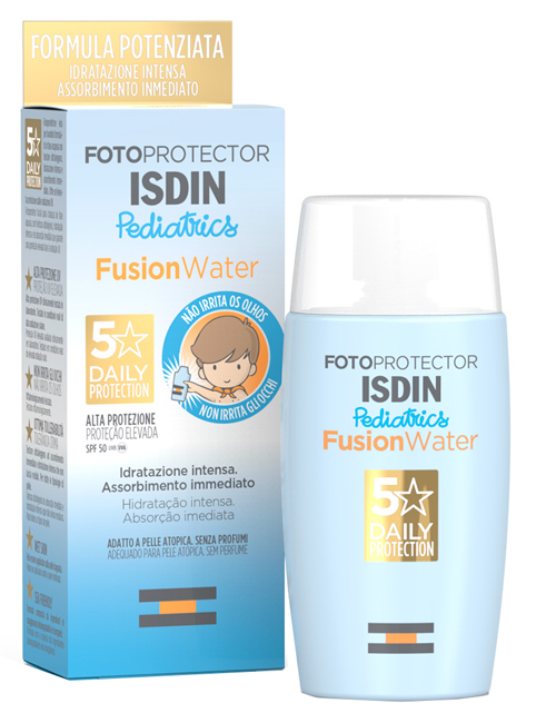 FOTOPROTECTOR PEDIATRICS FUSION WATER SPF50 - doctorpill.it
