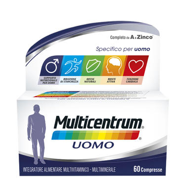MULTICENTRUM UOMO 60 COMPRESSE - doctorpill.it