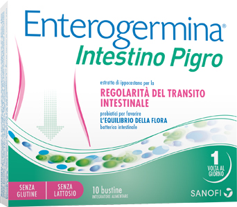 ENTEROGERMINA INTESTINO PIGRO 10 BUSTINE - doctorpill.it