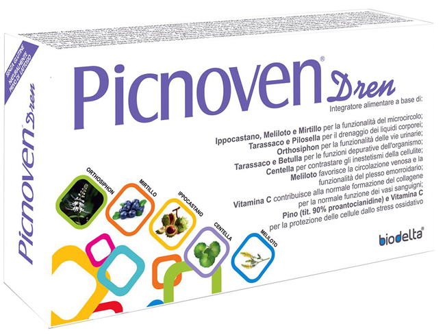 PICNOVEN DREN 50 COMPRESSE 31 G - doctorpill.it