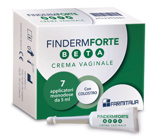 FINDERM FORTE BETA CREMA VAGINALE 7 APPLICATORI MONOUSO 5 G - doctorpill.it