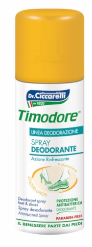 TIMODORE SPRAY DEODORANTE ALLO ZENZERO 150 ML - doctorpill.it