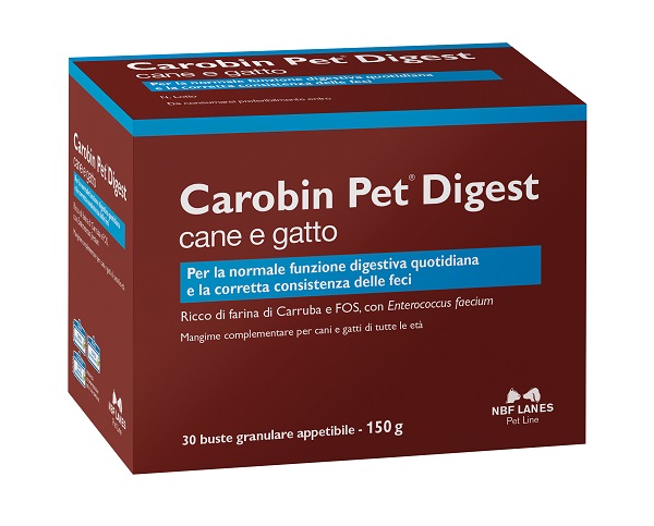 CAROBIN PET DIGEST GRANULARE 30 BUSTE DA 5 G - doctorpill.it