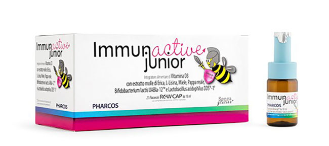 IMMUNACTIVE JUNIOR PHARCOS 21 FIALE 10 ML - doctorpill.it