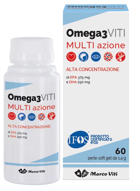 VITI OMEGA 3 MULTIAZIONE 60 PERLE PROMO - doctorpill.it