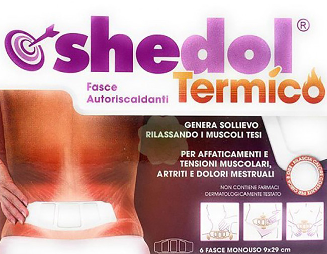 CEROTTO AUTORISCALDANTE SHEDOL TERMICO 6 PEZZI - doctorpill.it