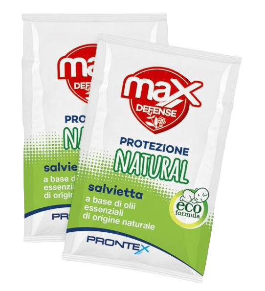 PRONTEX MAX DEFENSE SALVIETTINE NATURAL 6 PEZZI - doctorpill.it