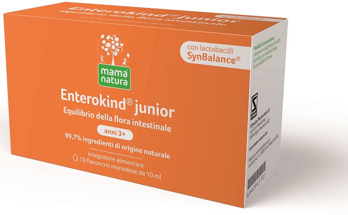 MAMA NATURA ENTEROKIND JUNIOR 10 FLACONCINI 10 ML - doctorpill.it