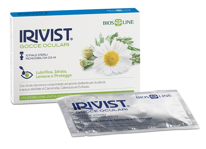 IRIVIST GOCCE MONODOSE 10 FIALE 0,5 ML ACIDO IALURONICO CROOS - doctorpill.it