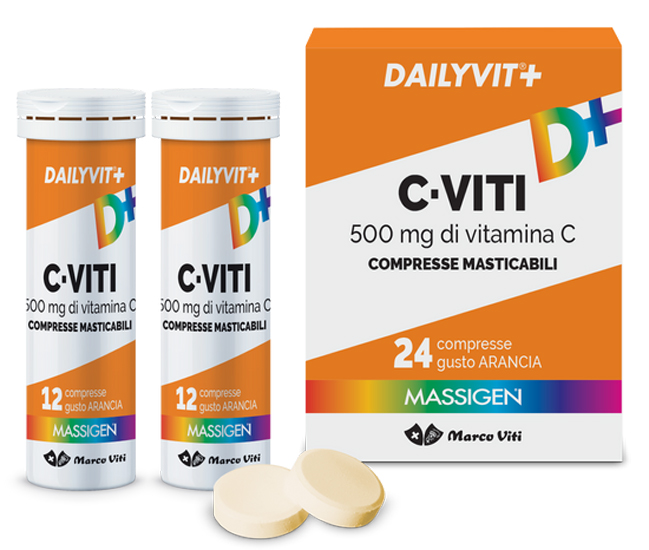 C VITI 500 MG 24 COMPRESSE MASTICABILI - doctorpill.it