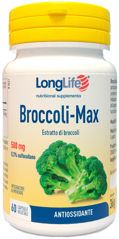 LONGLIFE BROCCOLI MAX 60 CAPSULE - doctorpill.it