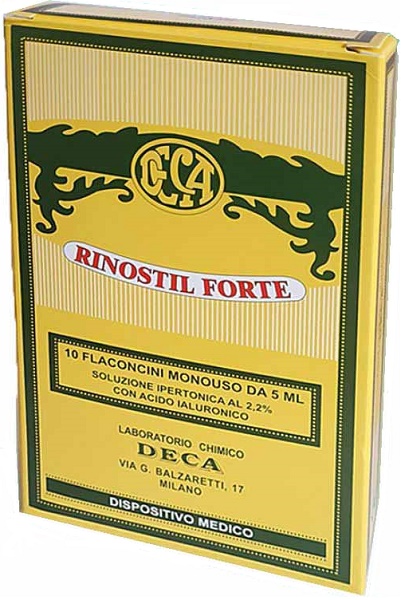 RINOSTIL FORTE SOLUZIONE IPERTONICA 10 FLACONCINI MONOUSO DA 5 ML - doctorpill.it